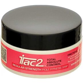 ITAC2® | Pole Fitness Grip - Regular Strength (1.58OZ 45gm) Jar - Natural Grip Aid for Pole Dancing, Aerial Silks & Aerial Hoop - Dry Hands and Ultimate Grip - Waterproof Beeswax Formula
