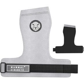 V3 Gymnastic Hand Grips - Mammal Grips 3.0 - Fingerless Design - Used by Men & Women in Cross-Training, Weightlifting, Powerlifting, WOD, Fitness, Pull Ups, Gymnastics, Muscle ups