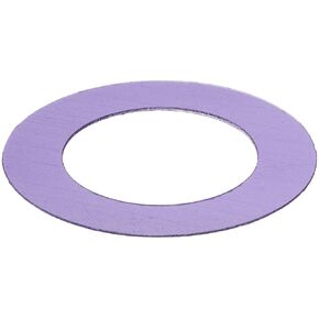 Polyester Round Shim, Purple, 0.0015" Thickness, 1-1/4" ID, 1-3/4" OD (Pack of 10)