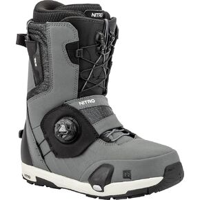 Nitro Men's Snowboards Profile Step On TLS All Mountain Freeride Freestyle Premium Quick Lacing System Step On Boot Snowboard Boot