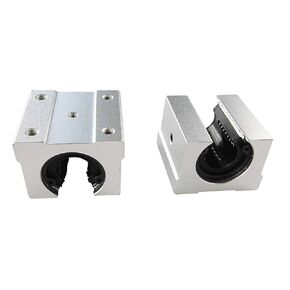 2 pcs SBR12UU SBR12 UU 12mm Linear Bearing Pillow Block 12mm Open Linear Bearing Slide Block CNC Router Parts