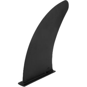 11 Paddleboard Fin Replacement - Stand Up Paddle Board Fin PVC Fixed Socket Type Black Center Fin for Longboard, Surfboard & Paddleboard