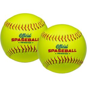 SweetSpot Plastic Softball Spaseballs | Backyard Plastic Softballs for Youth, Kids, Teens, and Adults