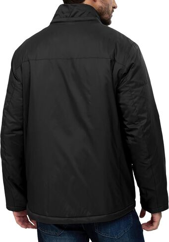 Little Donkey Andy Men's Winter Heat Reflective Jackets Water-Resistant Detachable hooded Insulated Thermal Ski Snow Coat in Saudi Arabia