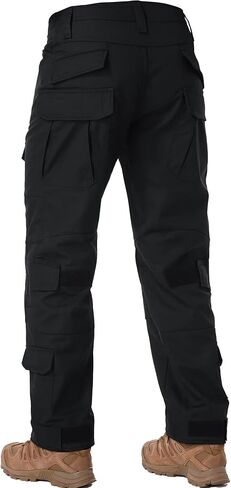 TRGPSG Men's Fleece Lined Hiking Pants, Winter Cargo Pants, Snow Ski Pants Tactical Outdoor Trousers with Multi-Pocket. in Kuwait