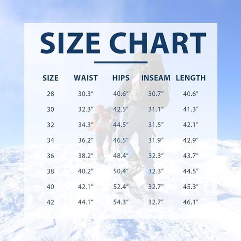 TRGPSG Men's Fleece Lined Hiking Pants, Winter Cargo Pants, Snow Ski Pants Tactical Outdoor Trousers with Multi-Pocket. in Kuwait