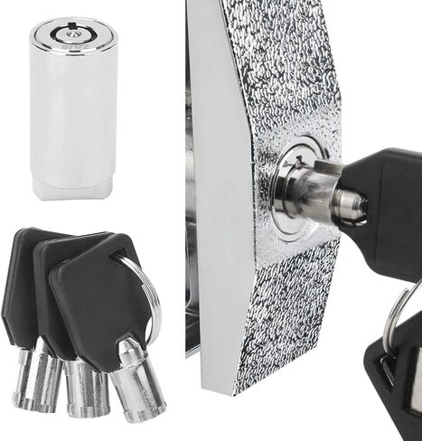 قفل ومفتاح Septpenta لآلة العلكة، قفل آلة بيع مفتاح فتح واحد من سبائك الزنك لآلات البيع الأوتوماتيكية، صندوق آمن للخزان الصناعي in Kuwait