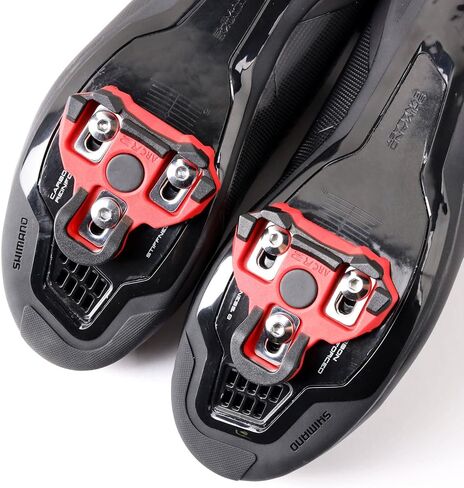 مرابط دراجة CyclingDeal متوافقة مع Look Keo & Garmin Vector - مجموعة مرابط دراجة الطريق مع تصميم شعاع واسع in Kuwait
