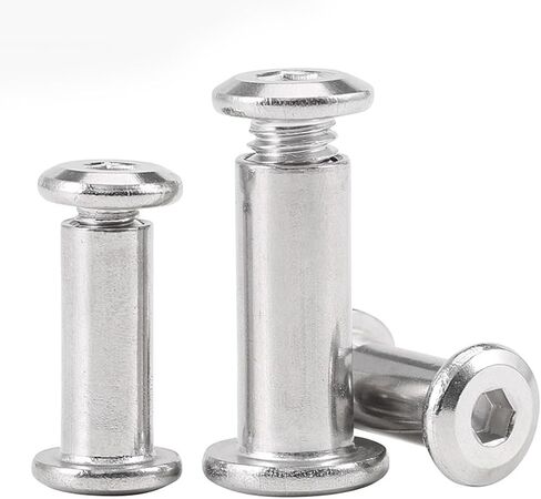 عمود لولبي NACX 5/16 بوصة (8 مم)، مثبت براغي ربط M6 × 20 مم، 304 من الفولاذ المقاوم للصدأ، 15 مجموعة in Saudi Arabia