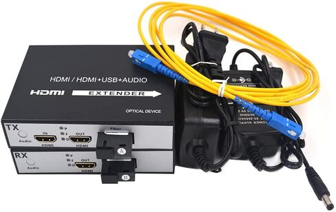 HDMI Over Fiber Optic Extender SC Singlemode up 20Km Multimode up 500M A Pair in Saudi Arabia