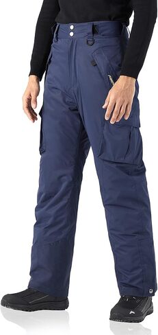 سروال WULFUL للرجال معزول مقاوم للماء للتزلج على الجليد في فصل الشتاء مع جيوب متعددة in Kuwait