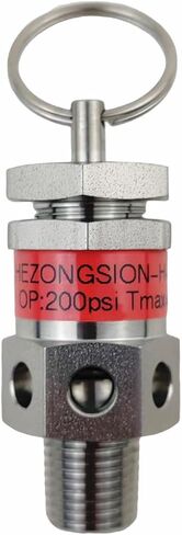 1/4inch NPT 30psi Pressure Relief Valve for Air Compressor Stainless steel 304 Heavy Duty Safety valve,Tank Pop Off in Kuwait
