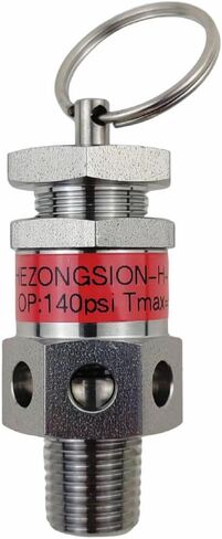 1/4inch NPT 30psi Pressure Relief Valve for Air Compressor Stainless steel 304 Heavy Duty Safety valve,Tank Pop Off in Kuwait