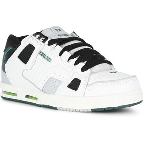 Globe Men's Sabre Skate Shoe, White/Green, 11