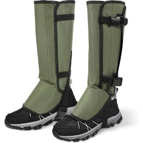 Snake Gaiters, Waterproof Snake Guards, Snake Bite Protection Gaiters for Men/Women, Adjustable Snake Proof Gaiters for Hunting, Outdoor and Farm Working