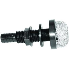 AMRT-THSM-1KIT-DP.125 TH Marine Aerator Thru-Hull with Strainer for 3/4" Hose