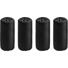 Foam Foot Pads Rollers Replacement: 4PCS Foam Rollers Tube Pads 7"x3.5" for Home Gym Exercise Machines Equipments Replacements Adjustable Inner Diameter