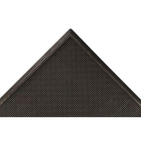 Notrax 346 Sani-Trax Disinfectant Mat, Shoe Sanitizing Mat for Entryways, 18"x24" Black, 346S1824BL