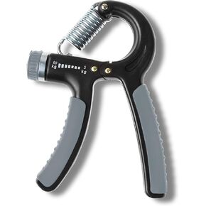 Adjustable Grip Strength Trainer 11-132LBS, Forearm Exerciser & Hand Grip Strengthener With Non-Slip Handle | Hand Gripper Strengthener, Strength Training & Therapy