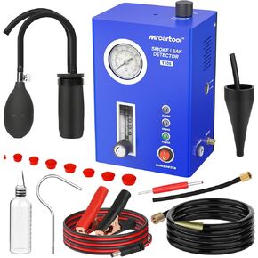 جهاز دخان EVAP للسيارات من MR CARTOOL T130، جهاز كشف تسرب نظام أنابيب وقود السيارة ثنائي الوضع 12 فولت مع مستوى الزيت ومقياس تدفق قابل للتعديل لجميع المركبات in Kuwait