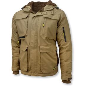DEWALT Men's Heavy Duty Ripstop Heated Jacket Kitted