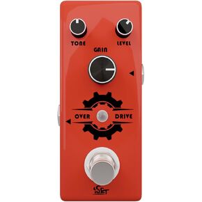 ISET Overdrive Guitar Pedal Gear Mini Single Effect For Electric Guitar Bass True Bypass