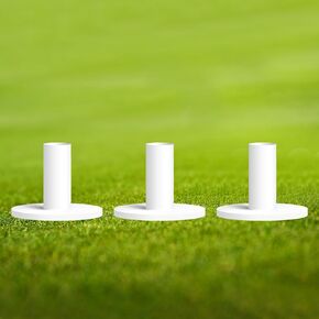 تي شيرتات FINGER TEN Golf المطاطية لنطاق القيادة قيمة 3/4 حزمة، مختلطة أو بنفس الحجم 1.5 بوصة 2.25 بوصة 2.75 بوصة 3 بوصة لسجادة التدريب المتينة التي تحمل الكرة جيدًا in Kuwait