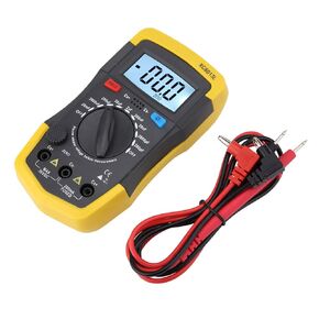Capacitance Meter, XC6013L Handheld LCD Digital Capacitance Meter Capacitance Tester MF UF Circuit Gauge Capacitance Meter MF UF Circuit Meter 0.1 PF to 20000 UF, with 2