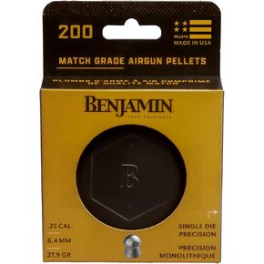 Benjamin Single-Die Precision Domed Pellets