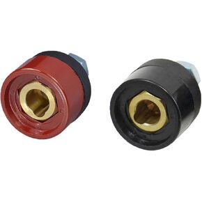 RIVERWELD TIG Welding Cable Panel Connector-plug and Socket Dinse Dinze DKZ35-50 Quick Fitting 315Amp 2pcs