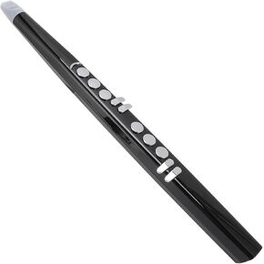 Digital Wind Instrument, Electronic Wind Instrument with 2 Nozzles, 13 Tones, 3 Blowing Sensitivity, Portable Electronic Saxophone for Kids Adults Beginners