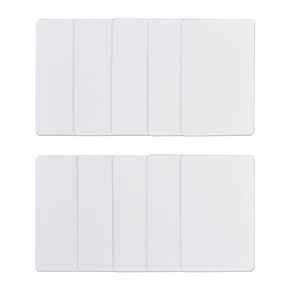 10pcs 13.56MHz rewritable UID White Cards, GEN1, Compatible with MIFARE Classic 1K, Access Control Card
