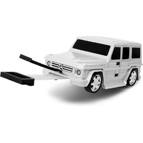 Unisex Kid's SUV Car Design, White, Medium