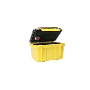 UNDERWATER KINETICS 406 Waterproof/Moistureproof/Airproof/Dustproof Protective ABS Dry UltraBox Case - Yellow/Clear Lid/Pouch/Rubber Liner/No Handle