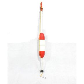 Buoy Stick 63" w/Weight - Flag & Double Red/White Buoys - 19157