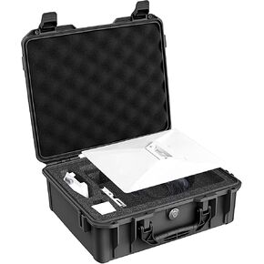 Waterproof Handbags Suitable for Starlink MINI Equipment, The Precision Cutting Foam Uses Double -Layer Closed -Hole Durable Foam to Protect Starlinkmini, Brackets, Power Cables & Ethernet Cables