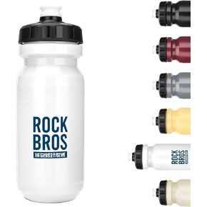 ROCKBROS Bike Water Bottle Squeeze, 20oz Bicycle Water Bottle, BPA-Free