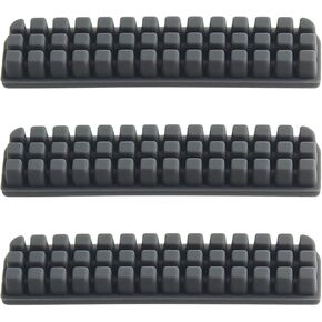 3D Printer Accessories for BambuLab A1 Nozzle Brush Replacement Kit - 3Pcs Nozzle Silicone Brush Consumables Cleaning Tool for 3D Printer Hotbed (A1)（Incompatible A1 Mini ）