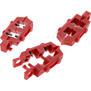 IDEAL INDUSTRIES 44-810 Hinged Single-Pole Breaker Lockout, 3/Card