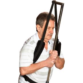 Pro Back Stretcher - Spine Decompression Device - Sturdy Upright Inversion Table with - Portable Spine Stretcher - Adjustable Traction Device - Psoas Release Stretch
