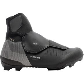 SHIMANO SH-MW702 Men’s Waterproof Winter Mountain Bike Shoe, Black, 10-10.5 Men (EU 45)