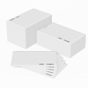10pcs-26 Bit Proximity Clamshell Weigand Prox Swipe Cards 1.8 mm Thickness Compatable with ISOProx 1386 1326 H10301 Format Readers and Systems. Works with The Many of Access Control Systems