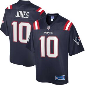 NFL PRO LINE Men's Mac Jones Navy New England Patriots Replica Jersey