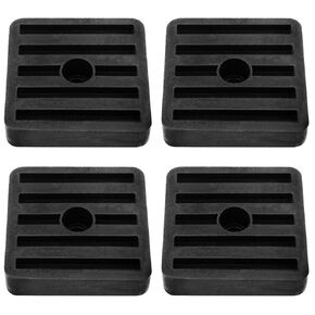47 * 47mm Air Conditioning External Unit Anti Vibration Cushion Vibration Pad Rubber Isolation Pad Vibration Isolator for Air Conditioning Refrigerator Freezer Anti-Vibration Pad 4pcs