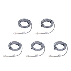 Inductive Proximity Switch, Non Travel Switch DC 6V-36V 4mm Npn Normally Open Inductive Proximity Sensor Detection Switch for Automatic Control System