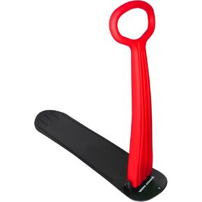 Slippery Racer Kid's Lightweight Compact Foldable Cold Resistant Downhill Outdoor Winter Ski Scooter Snow Sled for Children 4 Years and Up