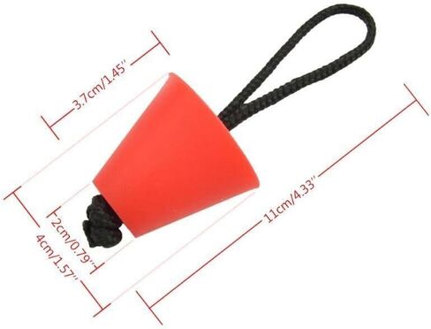 8 قطعة مجموعة قابس قوارب الكاياك العالمية، سدادة فتحات تصريف الزورق، ملحقات سدادة كاياك، مجموعة قابس سكابر من السيليكون، سدادة فتحات التصريف مع حبل قصير in Kuwait