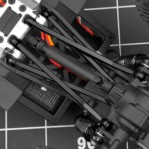 High Clearance Links Chassis Links for Redcat Ascent-18 1/18 RC Crawler, Red in Saudi Arabia