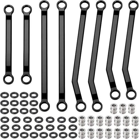 High Clearance Links Chassis Links for Redcat Ascent-18 1/18 RC Crawler, Red in Saudi Arabia