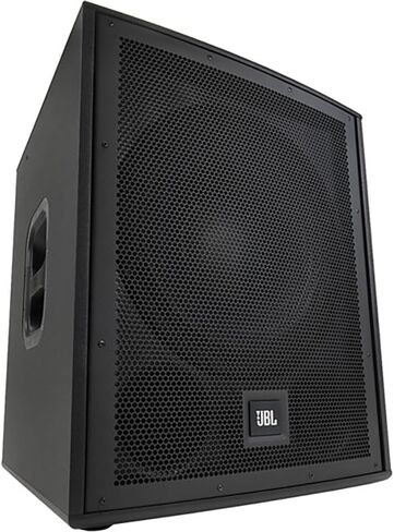 JBL IRX115S مجموعة مضخم صوت محمول مقاس 15 بوصة تعمل بالطاقة وغطاء سهل الارتداء لمضخم صوت IRX115S (أسود) in Saudi Arabia